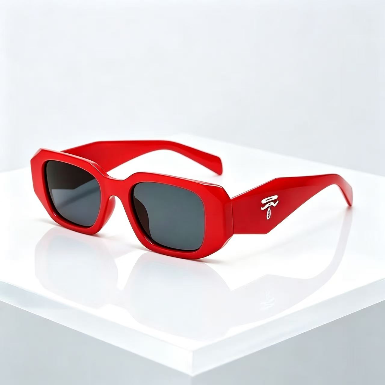 Designer Sunglasses - Винтажные квадратные солнцезащитные очки унисекс для