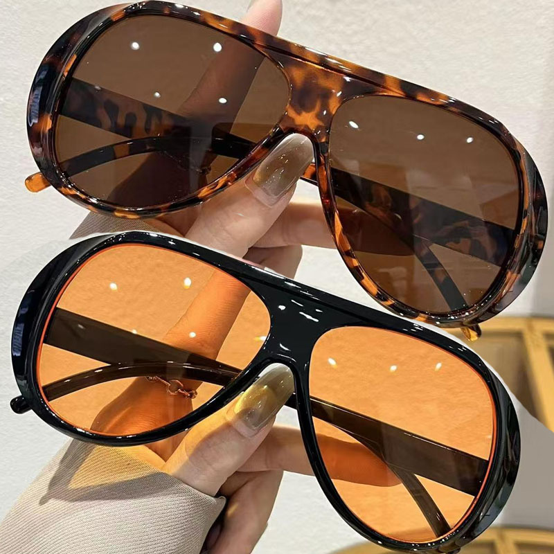 Sunglasses Uv400 - Оверсайз солнцезащитные очки для женщин, модные,