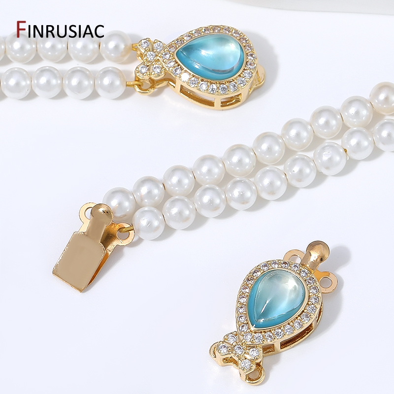 Gold Plated Jewelry - Позолоченная 18-каратным золотом латунная застежка-коробочка с