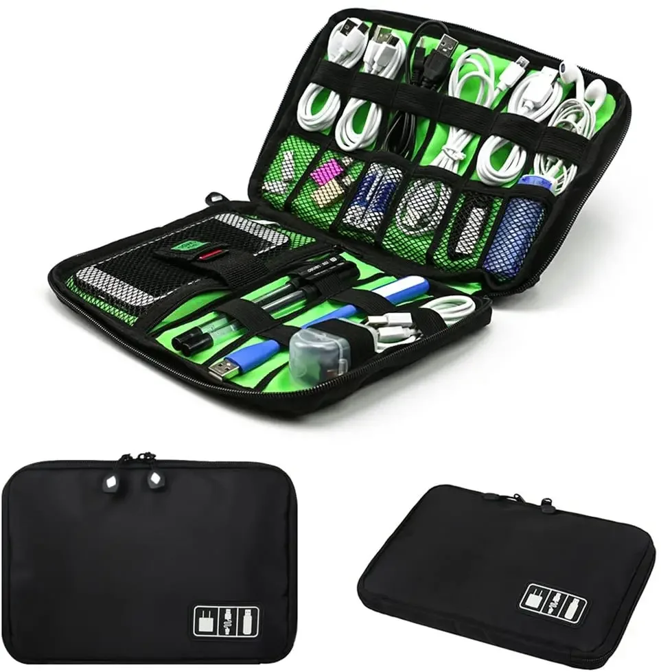 Travel Luggage Set - Набор сумок-органайзеров для хранения кабелей, чехол