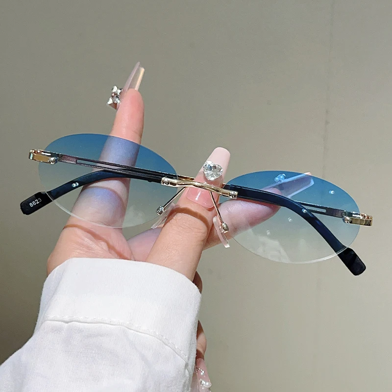 Безободковые овальные солнцеза – обзор и цена Sunglasses Uv400
