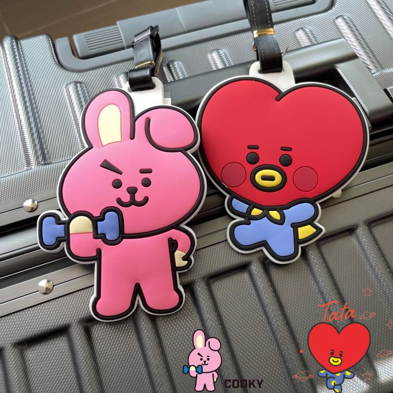 Милый брелок BT21 с персонажам – обзор и цена Travel Luggage Set