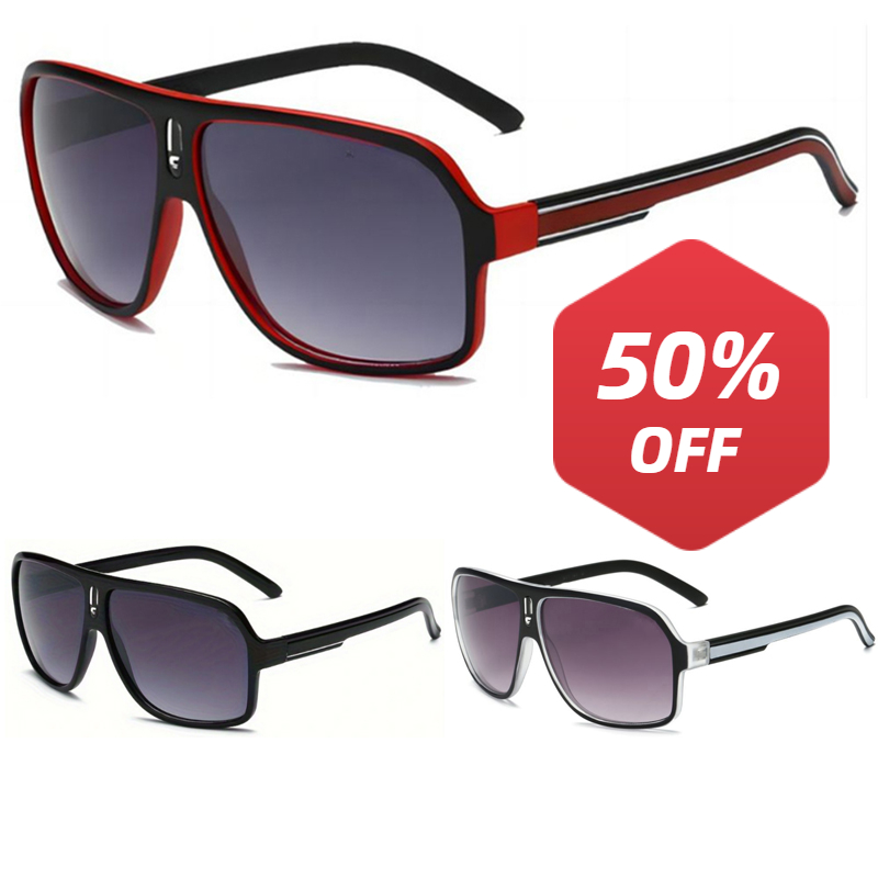 Большие изогнутые модные очки  – обзор и цена Sunglasses Uv400