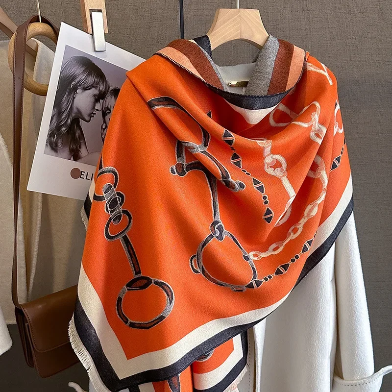 2024, роскошная теплая шаль из – обзор и цена Cashmere Scarf