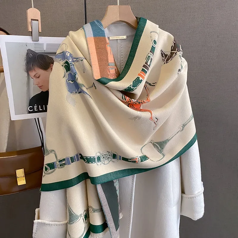 2024, роскошная теплая шаль из – обзор и цена Cashmere Scarf