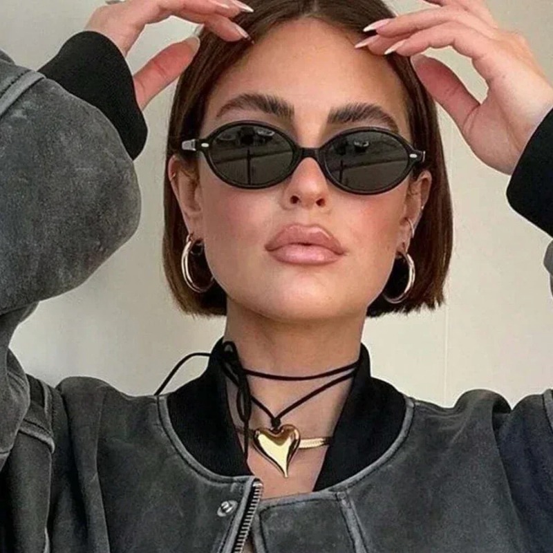 Ретро-овальные солнцезащитные  – обзор и цена Sunglasses Uv400